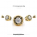 Los Angeles Lakers Championship Rings Collection (12 rings)